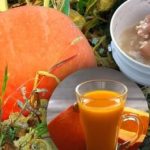 Kürbis ist wie Honig: zwei Dinge im September und die